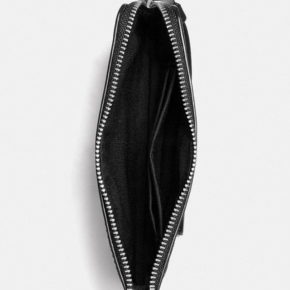 COACH NWT black glitter wristlet - Picture 2 of 6